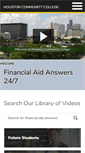 Mobile Screenshot of hccs.financialaidtv.com