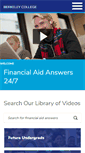 Mobile Screenshot of berkeleycollege.financialaidtv.com