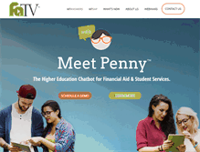 Tablet Screenshot of financialaidtv.com