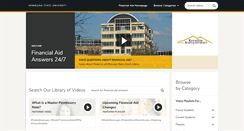 Desktop Screenshot of kennesawstate.financialaidtv.com