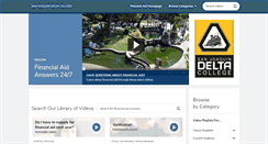 Desktop Screenshot of deltacollege.financialaidtv.com